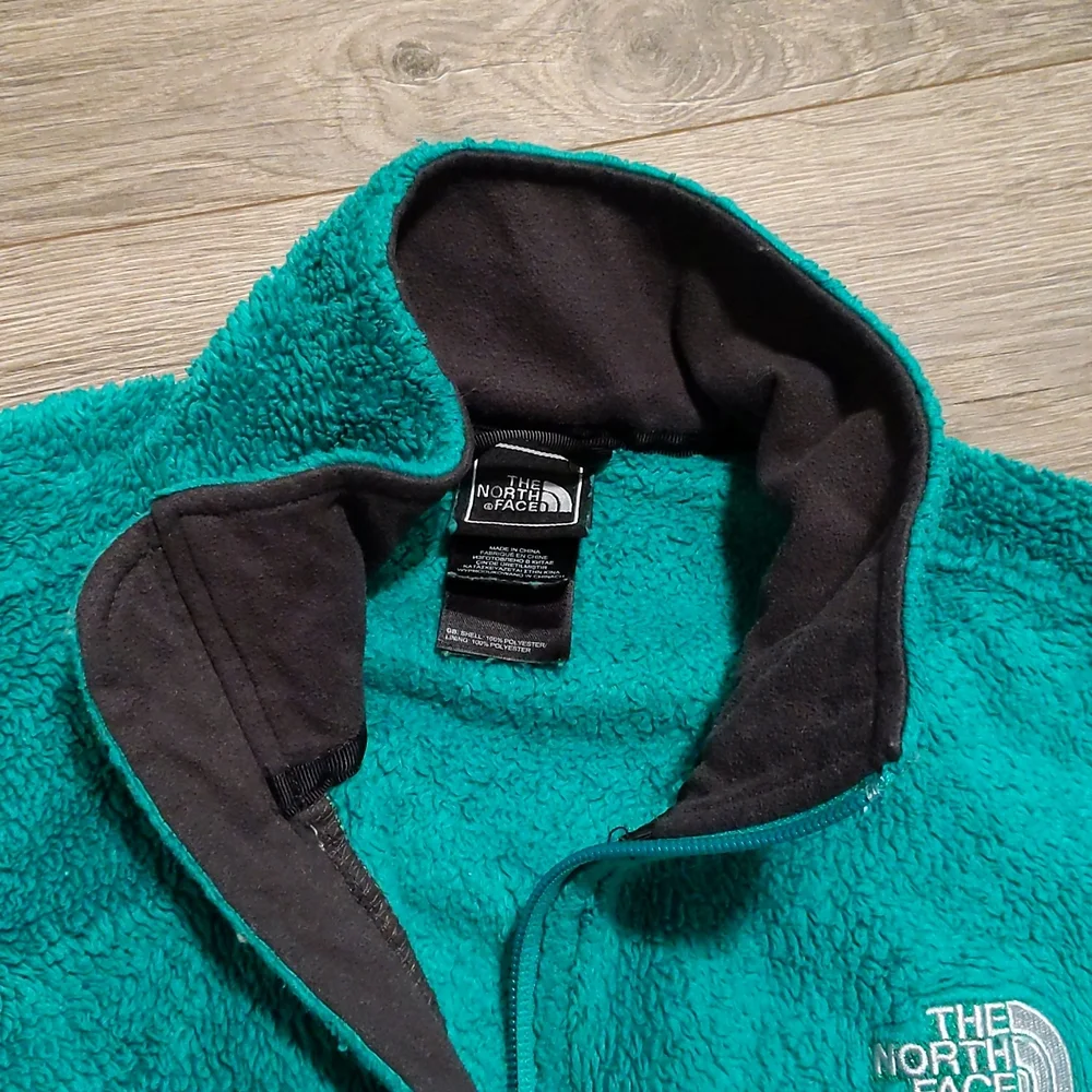 LAST CHANCE North Face fleece zip up jacket - Picture 2 of 7
